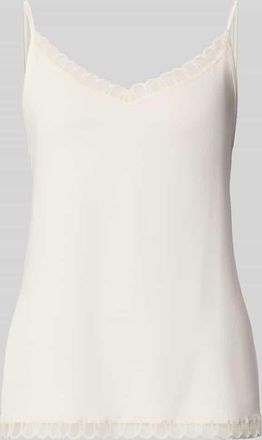 Mey Mey Relaxed Fit Top aus Viskose-Mix Modell Poetry in Offwhite, Größe XXL