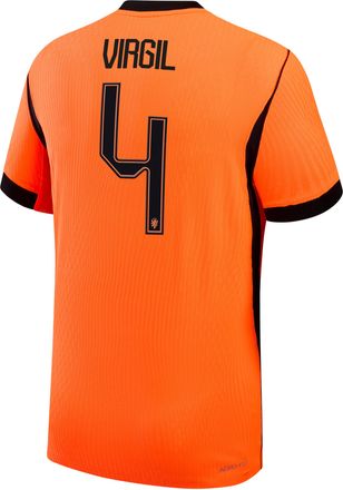 Nike Virgil van Dijk Netherlands National Team 2026 Match Home Nike Mens Dri-FIT ADV Soccer Jersey in Orange | NN203949324-NED