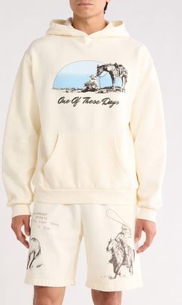 One Of These Days Could Only Remember Graphic Hoodie in Bone at Nordstrom, Size X-Large