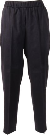 PESERICO Woman Trousers Elastic Straight-Leg Pants