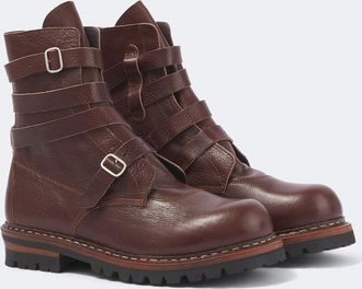 Our Legacy Tanker leather ankle boots