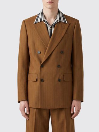 Dries Van Noten Giacca doppiopetto in misto lana