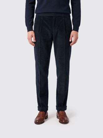 Pantaloni Torino Slim Fit Pleated Corduroy Trousers
