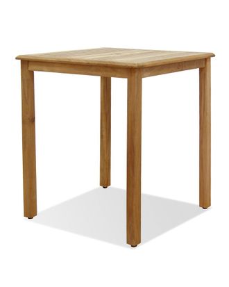 Amazonia Teak Outdoor Patio Wood Bar Table