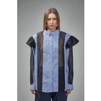 Frenken Ralf Ruffled Sliced Oversized Shirt