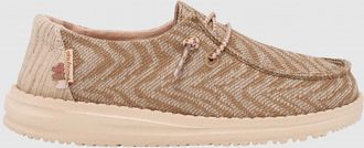 Hey Dude Womens Wendy Woven Shoe In Zebra Terra Stripe