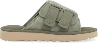 UGG Groene Su&egrave;de Band Sandaal - Heren - Sandalen - Groen - 44 EU - Su&egrave;de - Schoenen