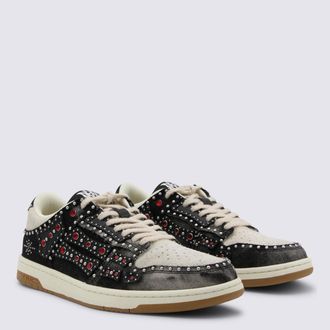 Amiri Studded Low-Top Sneaker - Black