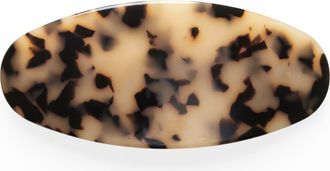 Machete Jewelry Jumbo Oval Barrette in Blonde Tortoise at Nordstrom