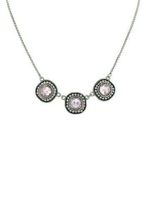 Olivia Welles Nan Stone Station Necklace in Purple at Nordstrom Rack