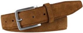 Profuomo leren riem cognac