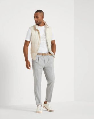 Brunello Cucinelli White Cotton Mens T-Shirt