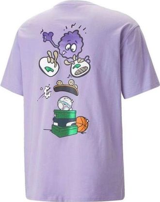 Puma X 8enjamin Graphic T-Shirt Purple 620703-25