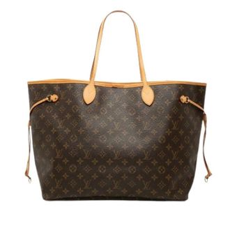 Louis Vuitton Pre-owned Neverfull GM Tote Bag - Dames - Pre-owned - Bruin - Maat: ONE Size Zijde