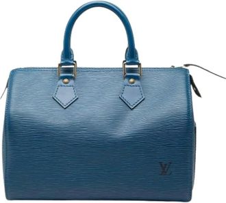 Louis Vuitton Pre-owned Handbags, female, Blue, Size: ONE SIZE Pre-owned Speedy 25
