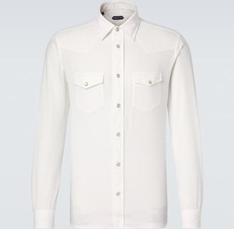 Tom Ford Cotton corduroy Western shirt