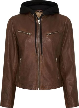 Notyz Giacche in pelle - - Jackets - Donna - Marrone - 2XL