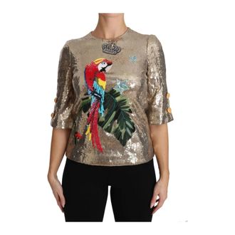 Dolce & Gabbana Dames, Blouses & Shirts, Geel, Maat: 3XS