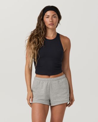 Vuori Clothing Pose Plyo Tank Top | Black | XS, Size Extra Small