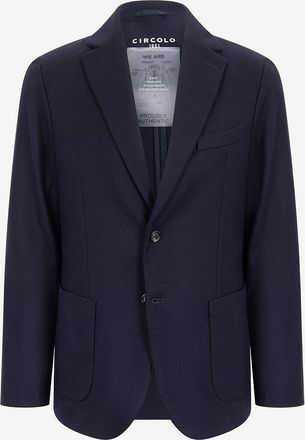 Circolo 1901 Einreihiger Blazer aus Schurwolle