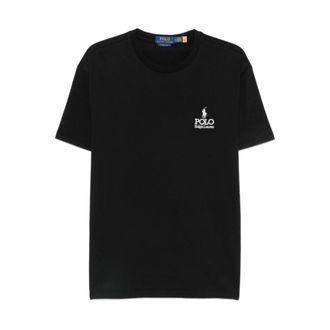 Polo Ralph Lauren T-Shirts, male, Black, Size: M M Classics 12/16