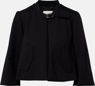 Dorothee Schumacher Emotional Essence jersey cropped jacket