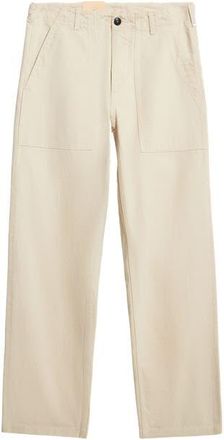 Fortela Newfatigue Japan Selvedge Ecr&ugrave; Denim in Off White at Nordstrom, Size 33 X 33 Eu