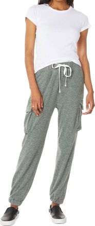 bobi New Cargo Pocket Pant In Army