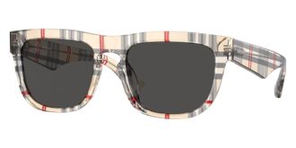 Burberry Dark Grey Square Mens Sunglasses BE4431U 412287 56