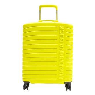 Mandarina Duck Flyduck Cabinekoffer - Dames - Handbagage koffer - Geel - ONE Size - Polyester - Koffers
