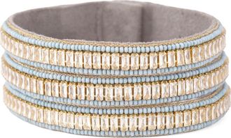 Deepa Gurnani Alonsina Bracelet in Powder Blue at Nordstrom