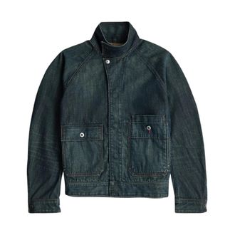 G-Star Battle Denim Jacket - Heren - Spijkerjassen - Blauw - L - Denim - Jassen