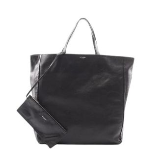 Saint Laurent Pre-owned Paris Leather Tote Bag - Pre-owned - Mujer - Negro - ONE SIZE