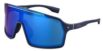 Police SPLU84 ZAC 1 R22B Mens Sunglasses Blue Size 99