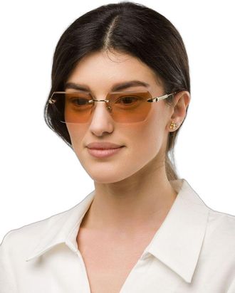 Just Cavalli Unisex Sunglasses Shiny Rose Gold Metal