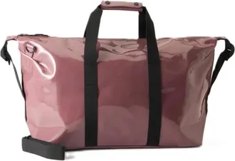 Rains Hilo Weekend Bag - unisex - Tassen - Roze - Maat: ONE Size Poliester