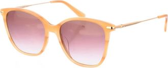 Longchamp Butterfly Zonnebril met Acetaat Frame - Dames - Zonnebrillen - Bruin - ONE Size - Accessoires