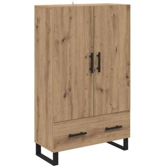 vidaXL Alacena Roble artesanal 69,5 x 30 x 115 cm Madera contrachapada vidaXL