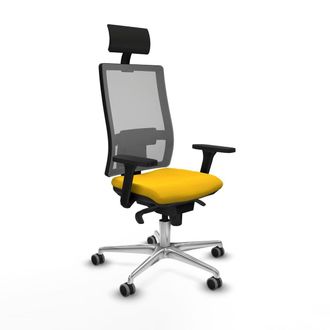 Piqueras y Crespo Piqueras Y Crespo Horna Silla De Oficina Amarilla Ergon&oacute;mica