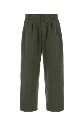 Carhartt Work in Progress Dark Green Pleated Pants