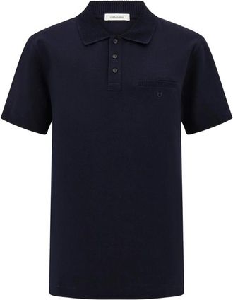 Ferragamo Gancini-embroidered Cotton Polo Shirt