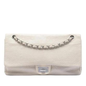 Chanel Pre-owned Shoulder Bag - Dames - Pre-owned - Beige - Maat: ONE Size Leer