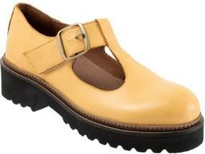 Bueno Abigail Mary Jane Loafer in Mustard at Nordstrom Rack, Size 10.5-11Us / 42Eu