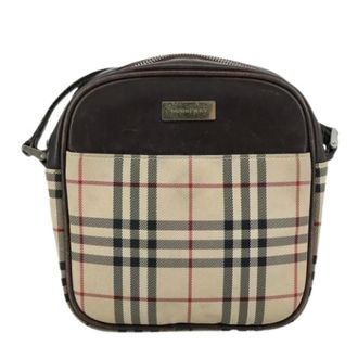 Burberry Borsa a spalla Pre-owned Nova check - - Pre-owned - Donna - Beige - ONE SIZE