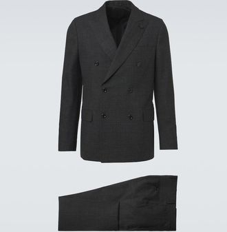 Lardini Prince of Wales check suit