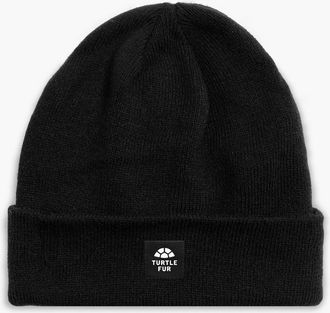 Turtle Fur Explorer Cuffed Beanie in Black at Nordstrom