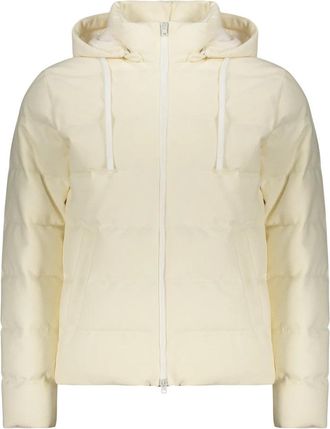 Herno Hooded Puffer Jacket - Heren - Gewatteerde jassen - Wit - L - Polyester - Jassen