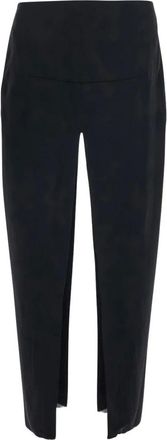 Rick Owens Gonna Sdoppiata - - Trousers - Donna - Nero - M