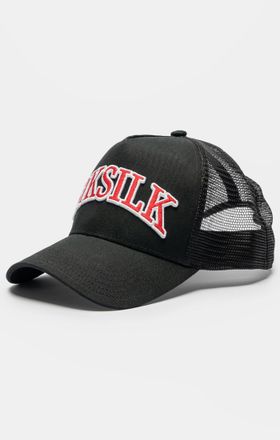 Siksilk LOGO DEL LOGO DE SOMBA NEGRA MESH CAPER CAMI&Oacute;N One Size