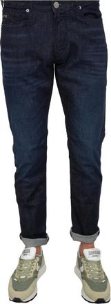 Emporio Armani 5 Pockets Pant - Heren - Slim Fit Jeans - Blauw - W31 - Katoen - Jeans